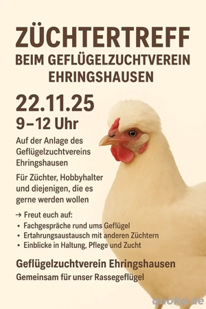 Züchtertreff beim Gzv Ehringshausen 