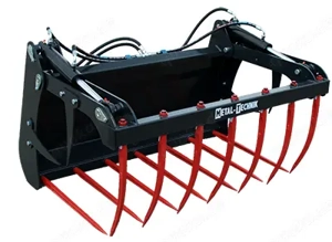 Die Greifschaufel Krokodil zwei Aktuatoren, Kostenlose liferung