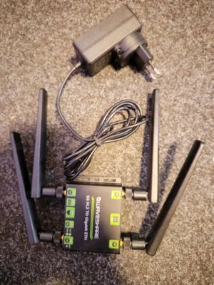 Waveshare 5G M.2 TO Gigabit ETH Box