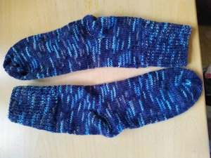 Wollsocken handgestrickt in Größe 38 (36)