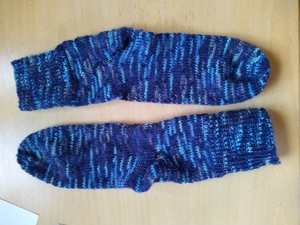 Wollsocken handgestrickt in Größe 38 (35)
