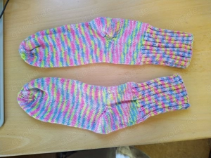 Socken handgestrickt in Größe 37 (37)