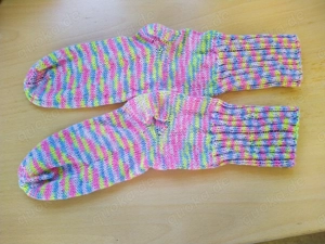Socken handgestrickt in Größe 36 (38)