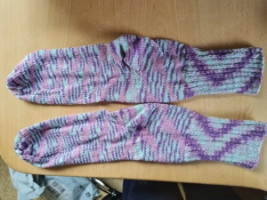 Socken handgestrickt in Größe 38-39 (128)
