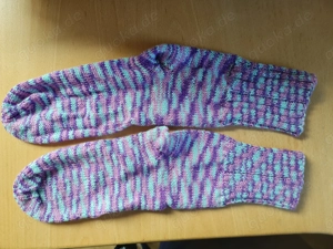 Socken handgestrickt in Größe 38 (123)
