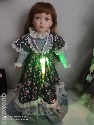 Porzellan Puppe Saskia 