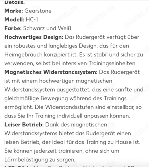 Rudergerät neuwertig  Bild 9