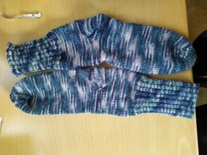 Socken handgestrickt in Größe 37 (5)