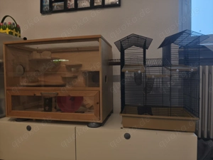 Nagarium mit extra Belüftung und Erweiterung  Käfig 