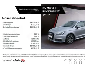 Audi A1 Sportback 1.0 TFSI S-tronic S-line Navi Xenon SHZ