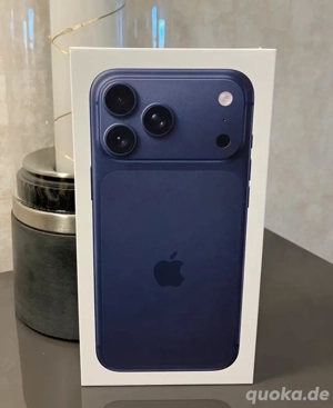iPhone 17 Pro Max 2TB  Tiefblau, Neu 