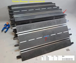 20 Gerade 20510 Carrera "124 alt" a.f. Carrera Exclusiv Evolution Digital 132 124 PRO-X