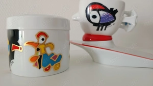 Rosenthal  Otmar Alt Set Künstlertasse Nr. 1 plus Bonboniere   Deckeldose sehr gut bis neuwertig 