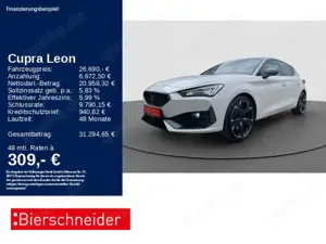 CUPRA Leon 1.4 e-Hybrid VZ LED DCC NAVI SHZ 19