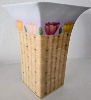 Bvlgari Le Rose Vase 24 cm Bulgari Rosenthal  1te Wahl  sehr gut bis neuwertig erhalten 