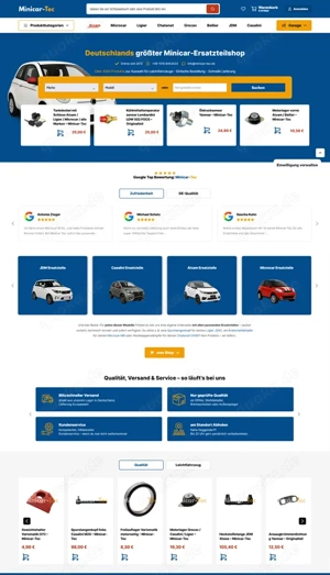 Professionelles Webdesign & Online-Marketing moderne Website Bild 3