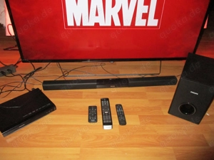 Philips  Ambilight 4K 55 Zoll + Soundbar + DVD Player + Filme