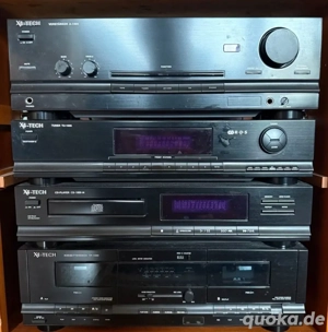 XA-Tech HiFi-Anlage A-1000 Serie + Magnat Soundforce 1200P Party Lautsprecher 300w 90   Bild 2