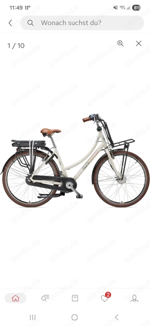 Telefunken E-Bike Multitalent RT540, 2 mal Akku