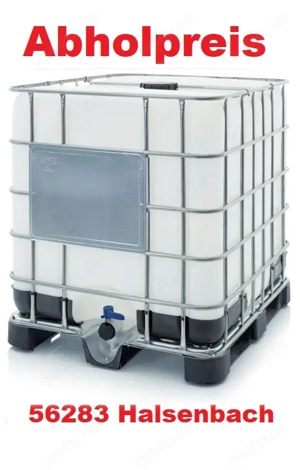 1000 L IBC Container Gartentonne Wassertonne gebraucht 155 
