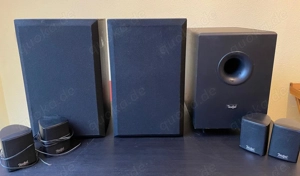 Bose Interaudio 3000 XL,10-90 Watt, 4-8 ohms +  Teufel Lautsprecher, Surround System Anlage