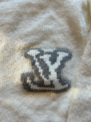 Louis Vuitton Paris Pullover   Cremeweiß   Größe S
