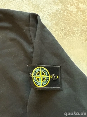 Stone Island Zip Hoodie   Schwarz   Größe M (Neu)