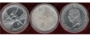 Silbermünzen 10Euro, .925 Slber. 2002-2010 Alle Sätze für Sammler und Anleger. Bild 4
