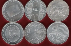Silbermünzen 10Euro, .925 Slber. 2002-2010 Alle Sätze für Sammler und Anleger. Bild 3