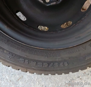 Mini Stahlfelgen mit Winterreifen 