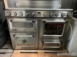 Smeg Herd und Backofen Edelstahl