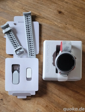 Coros Pace Pro   GPS Sportuhr (Grau) mit Zusatzarmband   OVP
