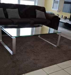  Rolf Benz, Glastisch,Wohnzimmertisch Couchtisch