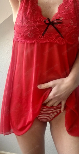 Mein sexy gern getragenes rotes Negligee 
