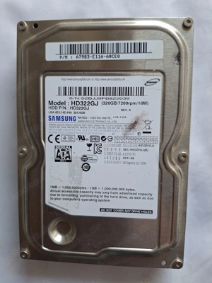 Samsung 320GB 3.5" HD322GJ  SATA Festplatte 