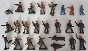 DDR Gummisoldaten 57 Stück, unbespielter Zustand