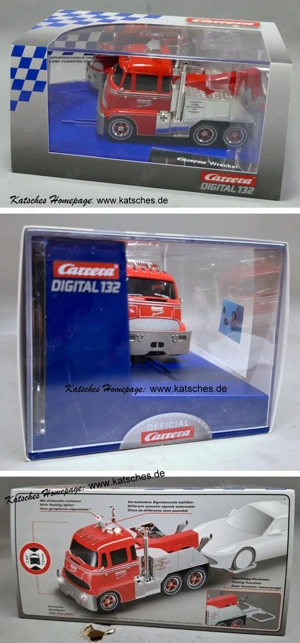 Abschleppwagen Wrecker rot Carrera Digital 132 30776 neu in OVP