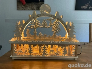 Schwbbogen Hunde "im tal der Wölfe" reiner Handarbeit gefertigt. Unikat