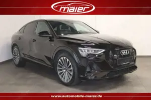 Audi e-tron 55 quattro S line Sportback-NAV-MATRIX-