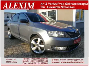 Skoda Rapid/Spaceback Elegance/1.4TSi/Temp/SHZ/Navi/DAB/PDC