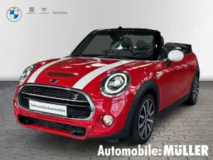 MINI Cooper S Cabrio El. Verdeck Navi Leder LED Mehrzonenklima Musikstr