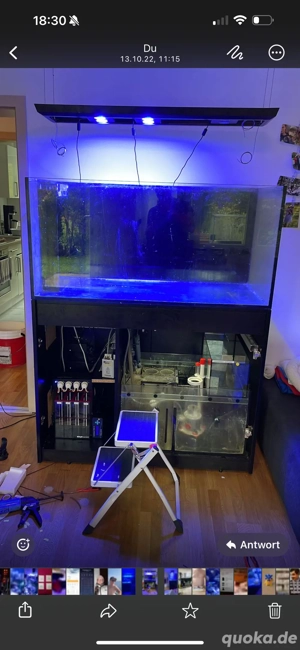 Komplette Technik Meerwasseraquraium  Bild 8