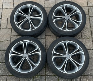 Opel Corsa 17 Zoll Alufelgen mit Conti 215 45 R17