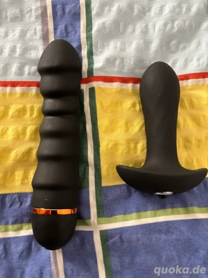 2 Vibrator Dildo Analplug Sexspielzeug