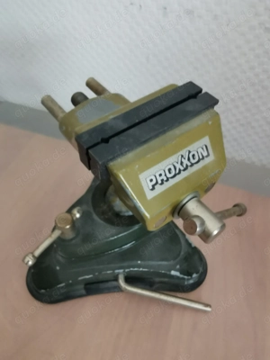 PROXXON Feinmechaniker Tisch Schraubstock mit Saugplatte Bild 3