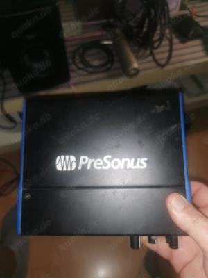 Studio potcast mit Zubehör 