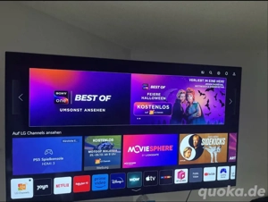 LG OLED48A19LA   48 Zoll 4K UHD OLED Smart TV (Modell 2021) mit Wandhalterung 