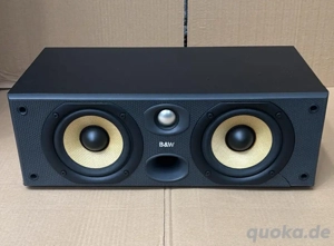 B&W CC6 S2 center kanal Lautsprecher  120W Schwarz HiFi top guter zustand
