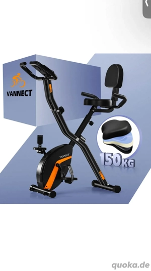 Heimtrainer Fitnessbike Hometrainer Fahrrad Klappbar 