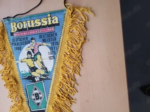 Verkaufe einen Wimpel von Borussia 
